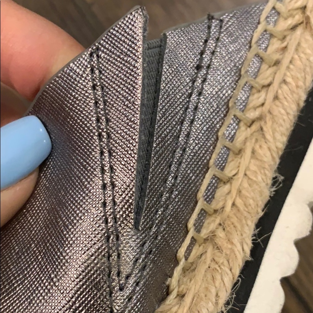 BCBGeneration Sliver Straps Espadrille Slides - Picture 6 of 6